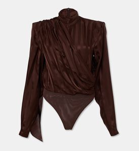 Ronny Kobo Poppins High Neck Long-sleeve Bodysuit, Packshot View