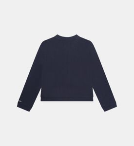 Milano Cotton Strass Bow Cardigan