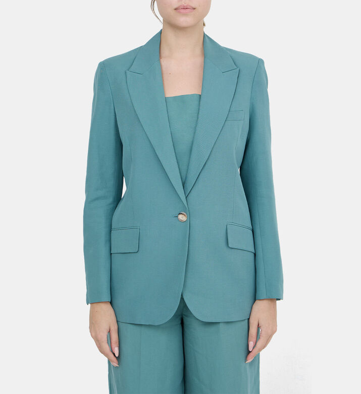 Gayne Belted Suit Jacket Gayne Belted Suit Jacket