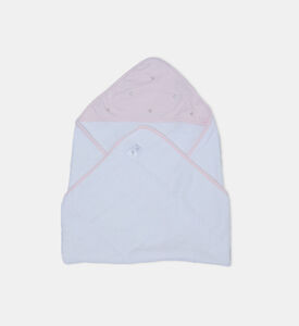 منشفة بغطاء رأس ناعم للأطفال