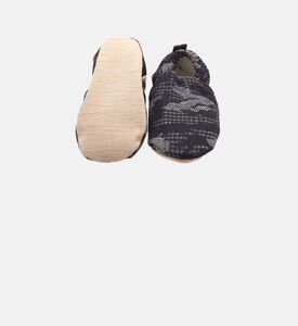 Army Blue Non-slip Moccasins