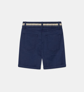 Knitted Stripe Tape Shorts