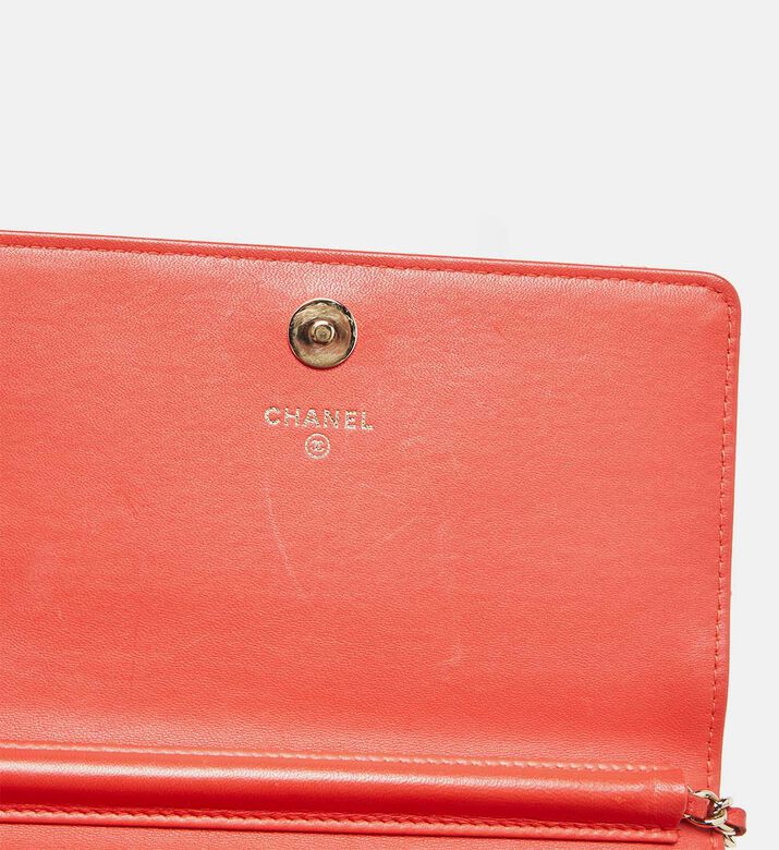 Chanel Chanel Quilted Leather Classic Wallet On Chain Preowned, Packshot View