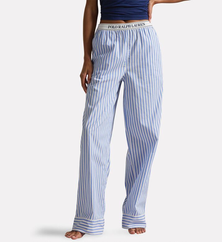 Polo by Ralph Lauren Cotton Striped Sleep Pants, Model View