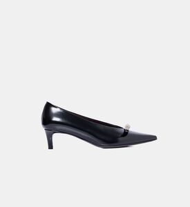 Roberto Festa Classic Pointed-toe Pumps, Black, Eu-37, Packshot View