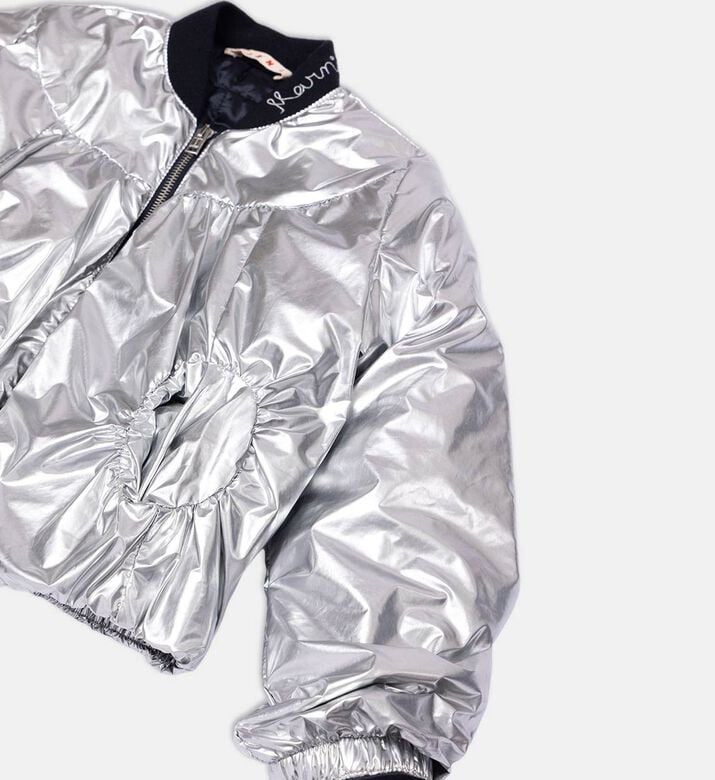 Metallic Bomber Jacket Metallic Bomber Jacket