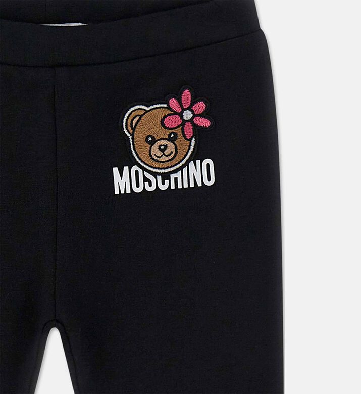 Moschino BKT Ruffled Sleeves Teddy Patch 2-piece Set, Packshot View