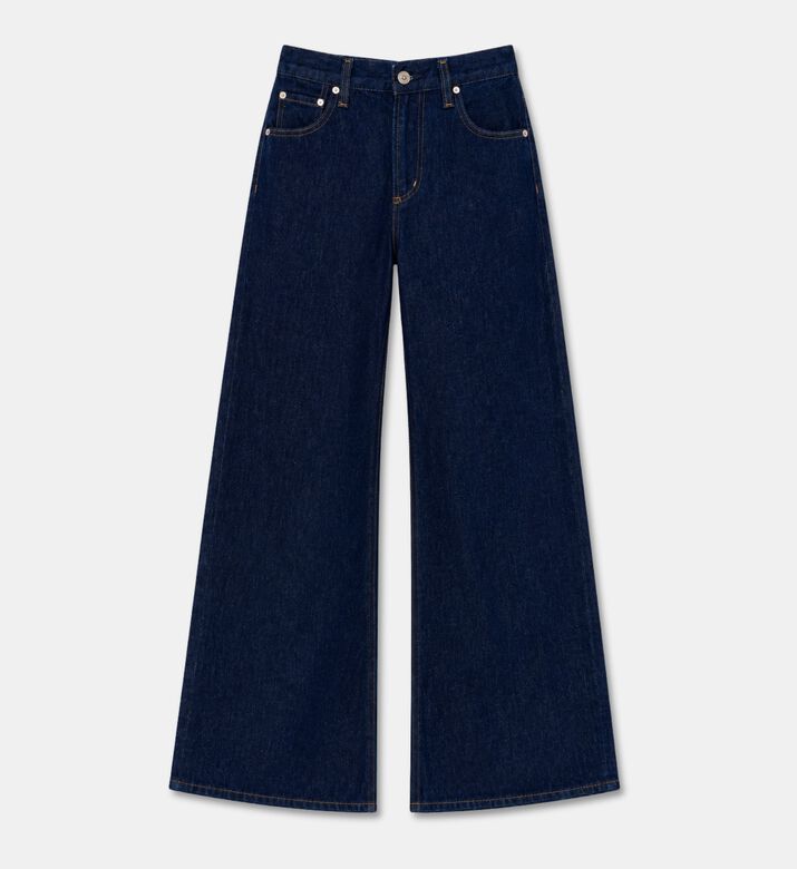 Citizens of Humanity Lindz Cotton Wide-leg Denim Pants, Packshot View