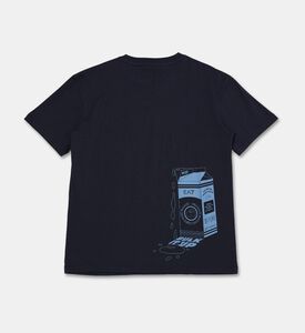 EA7 Ts Grap, Navy, 8y, Packshot View