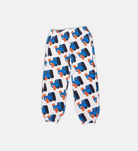 Bobo Choses All-over Colorful Dogs Elasticated Waistband Jogging Pants, Packshot View
