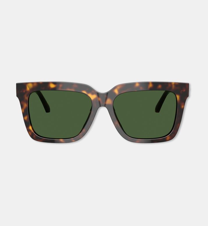 Versace Square-shaped Acetate Havanna Sunglasses, Packshot View