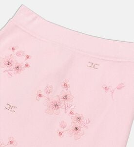 La Mia Bambina Floral Embroidered Flared Skirt, Packshot View
