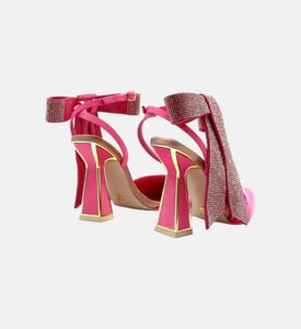 Yasmina Crystal Bow Nappa Pumps Yasmina Crystal Bow Nappa Pumps