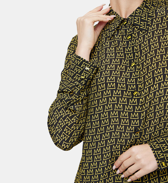 بلوزة باسكيات ويلا بصف أزرار