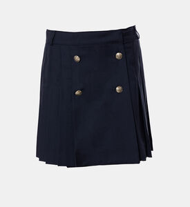 Pleated Mini Skirt