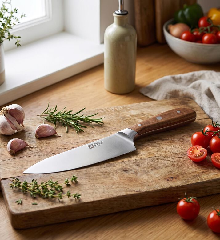 Richardson Scandi Wood Cooks Knife, Model View