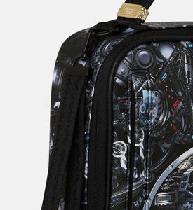 حقيبة وجبات خفيفة إماجينيشن بنقشة مربعات