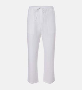 Drawstring Tie Wide-leg Trousers