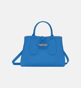Roseau Leather Top Handle Bag
