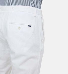 بنطال تشينو بمزيج قطن كتان