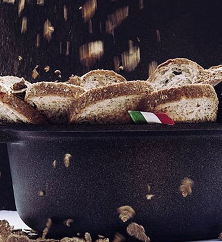 Risoli Glass Lid Handled Saucepot, Packshot View