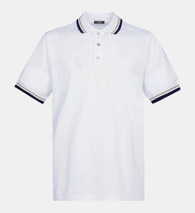 قميص بولو قطني ثلاثي الأزرار