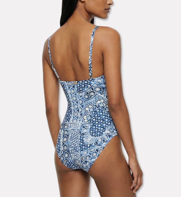 Ralph Lauren V-wire One-piece Swimsuit, Model View
