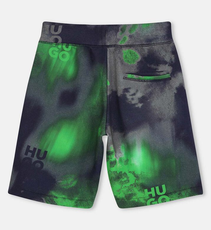 شورت بنقشة مصبوغة شورت بنقشة مصبوغة