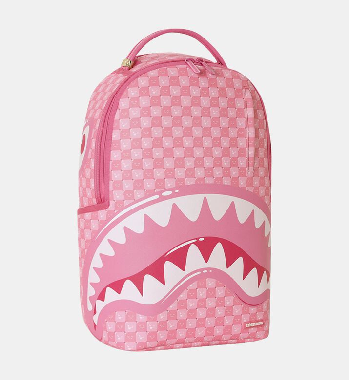 Sprayground Backpack Pink New Check Faces, Packshot View