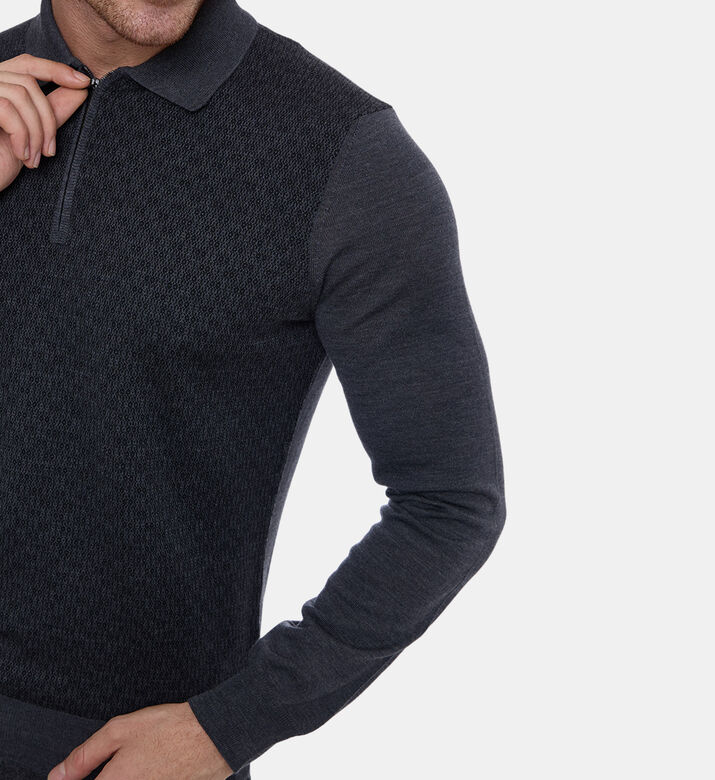 Corneliani Polo Knitted, Model View Corneliani Polo Knitted, Model View