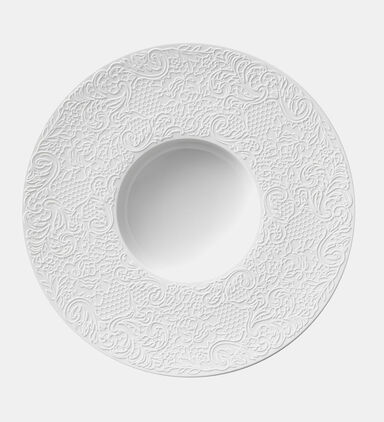 Round Engraved Plate - 28 Cm