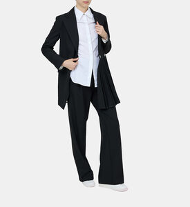 Sfizio Viscose Blend Twill Pants, Model View
