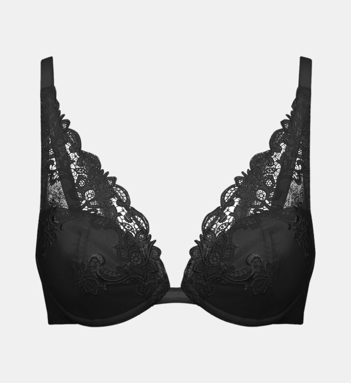 Saga Plunging Push Up Bra