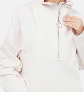 Zip-up Pull-over Sweater