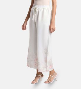Carter and White Agnes Floral Wide-leg Trousers, Model View