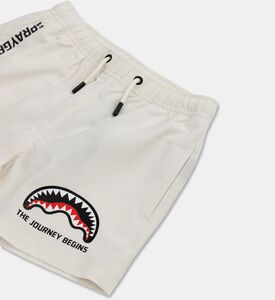 Sprayground Short Shark, Ivory, 16y, Packshot View