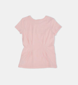 تيشيرت قطن بلوغو احرف الماركة