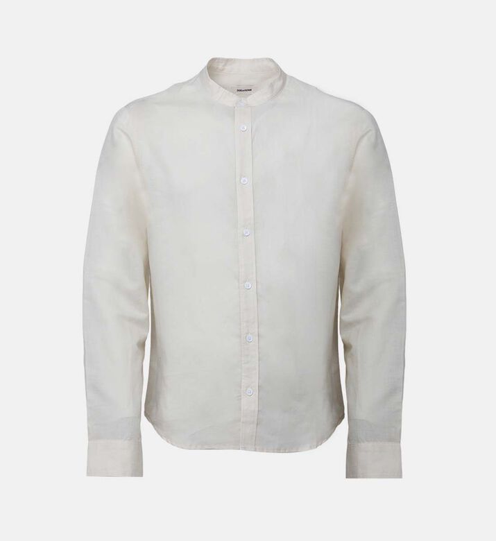 Linen Cotton Blend Officer