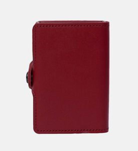 محفظة جلدية مزدوجة أصلية