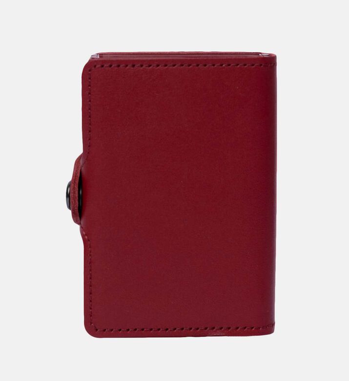 محفظة جلدية مزدوجة أصلية