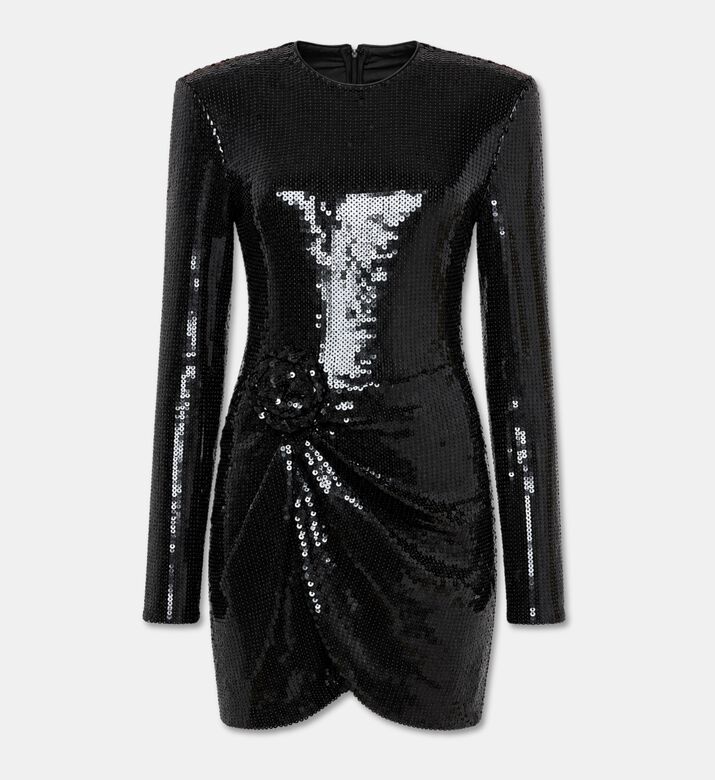 Rotate All-over Sequins Mini Dress, Packshot View