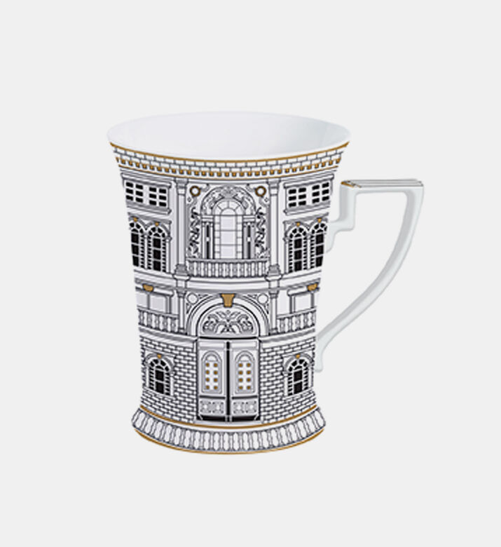 Palazzo Porcelain Handled Mug