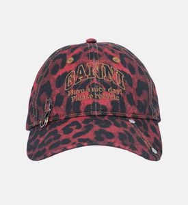 Leopard-print Cap Leopard-print Cap