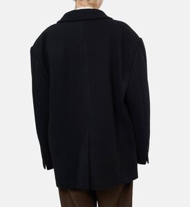 Source Unknown Button Closure Regular-fit Blazer, Black, Model View