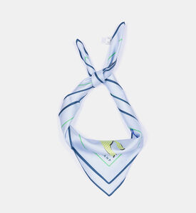 وشاح ران حريري بطبعة