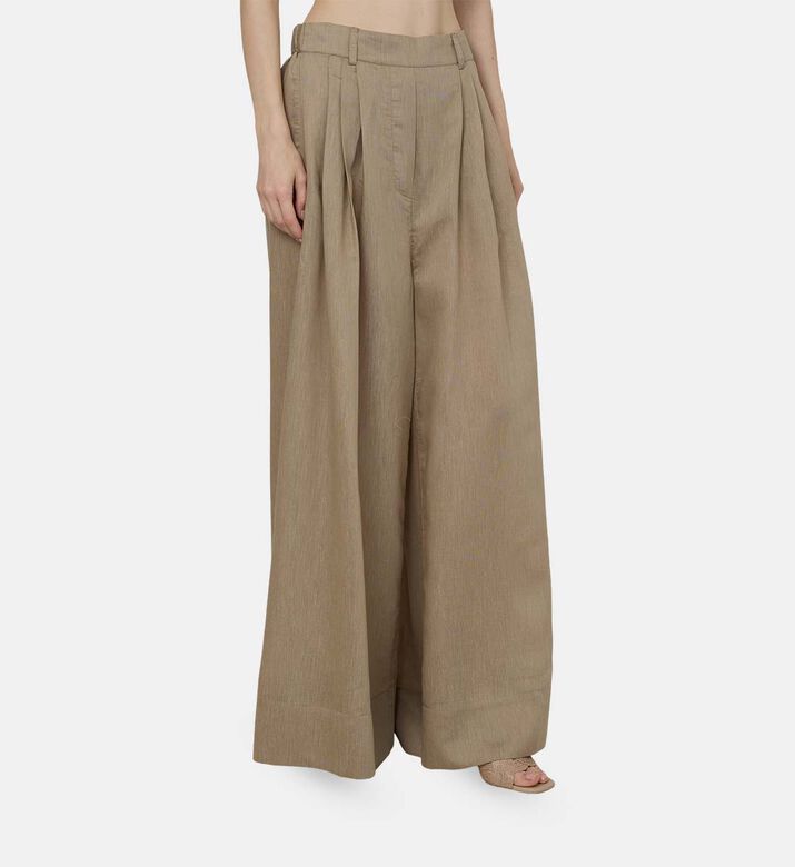 Sissy Pleated Palazzo Pants