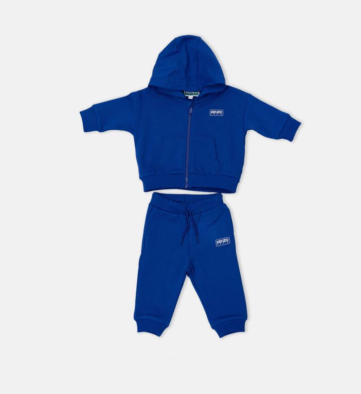 Cotton Logo-label Sweater Pants Set