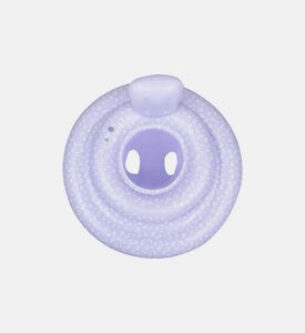 عوامة سباحة بمقعد للأطفال بنقشة جلد نمر