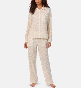 All-over Print Long-sleeve Sleep Set