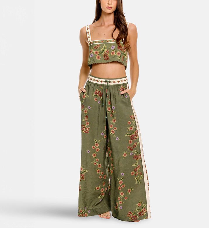 Agua Bendita Pant Janis Aura, Model View